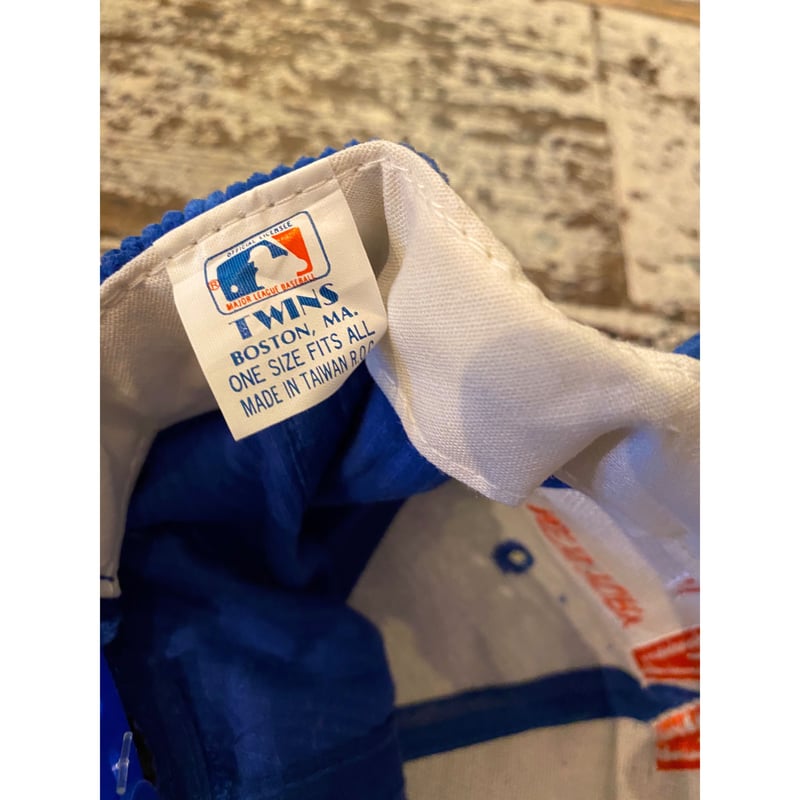 デッドストック 80s NEWYORK METS MESH CAP 希少 80年代 80s ニューヨークメッツ 青 ブルー ベースボール 野球