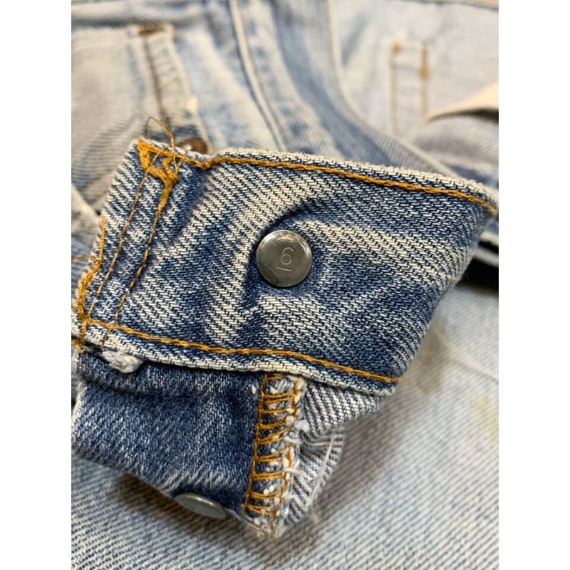 パンツ 1980s Levis 501 66 Chain Original VINTAGE) 1981 MADE IN USA Levi's 501 66 CHAIN STITCH DENIM