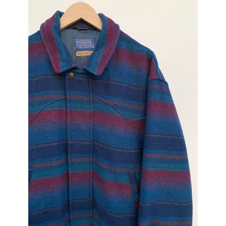 70〜80s PENDELTON "HIGH GRADE WESTERNWEAR" WOOL JACKET MADE IN USA 🇺🇸 Size M