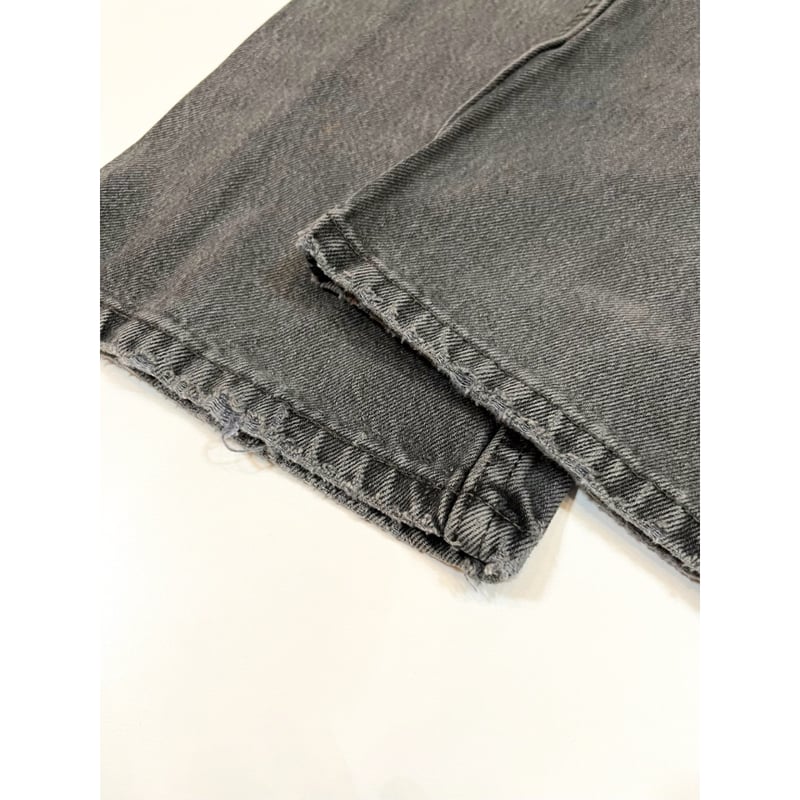 00s Levi's 501-0660 BLACK DENIM PANTS MADE IN U