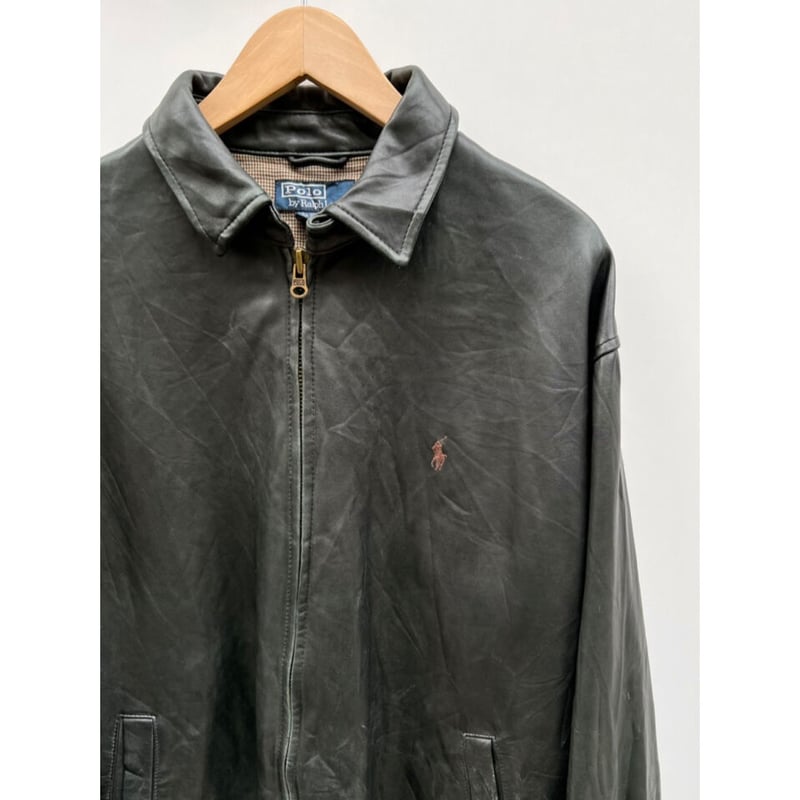 ラルフローレン ジャケット 90s Ralph Lauren LEATHER JACKET Size L | KORDS