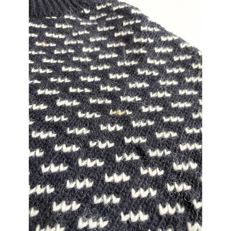 90s L.L.Bean "BIRDS EYE" WOOL KNIT MADE IN NORWAY 🇳🇴 Size XL