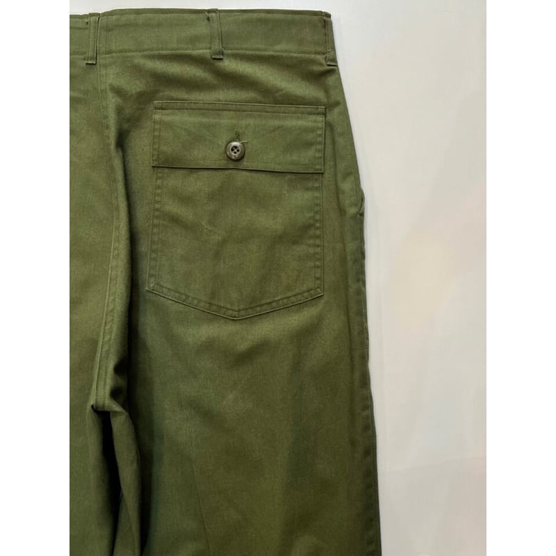 80s US ARMY OG-507 UTILTY PANTS Size W36L33→W35