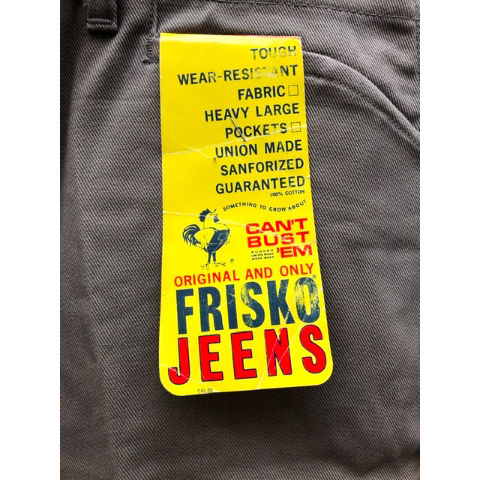60s CAN'T BUST'EM Lee FRISKO フリスコ キャント f7f16259d9afb2b3e4cbc03d559f5e