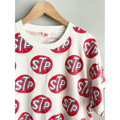 60s STP Overall Pattern Tee MADE IN USA 🇺🇸 Size XXL