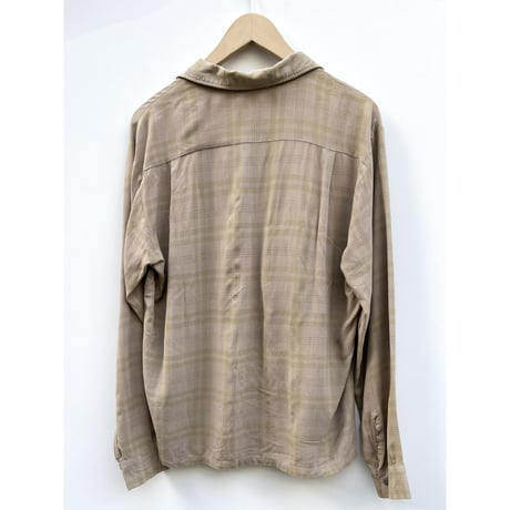 60s CAMPUS OPEN COLLAR SHIRT MADE IN USA 🇺🇸 Size M