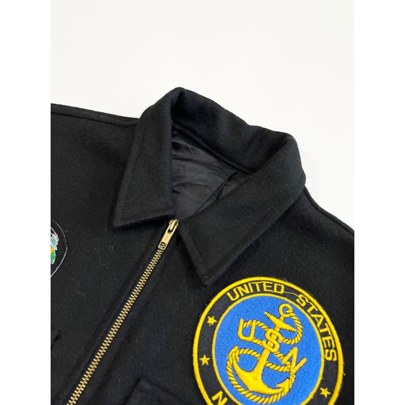 70s US NAVY ツアージャケット Vintage 70s U.S.NAVY ツアージャケット スーベニア ヴィンテージ ウール
