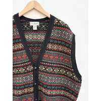 90s L.L.Bean WOOL KNIT VEST MADE IN SCOTLAND 🏴󠁧󠁢󠁳󠁣󠁴󠁿 Size XL-TALL