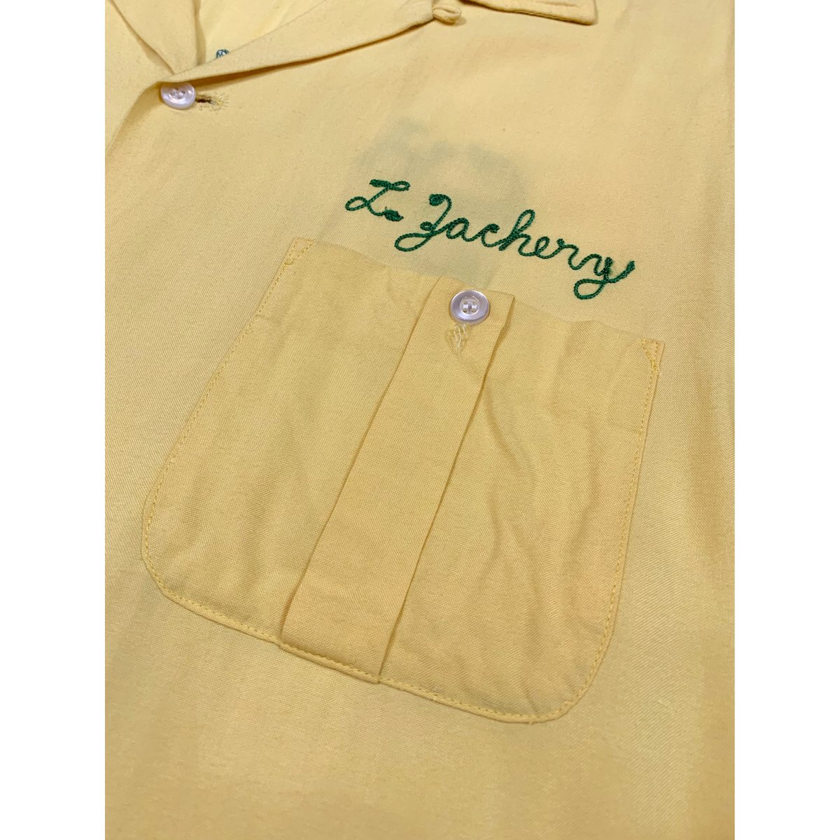 60s Hilton BOWLING SHIRT MADE IN USA 🇺🇸 Size L