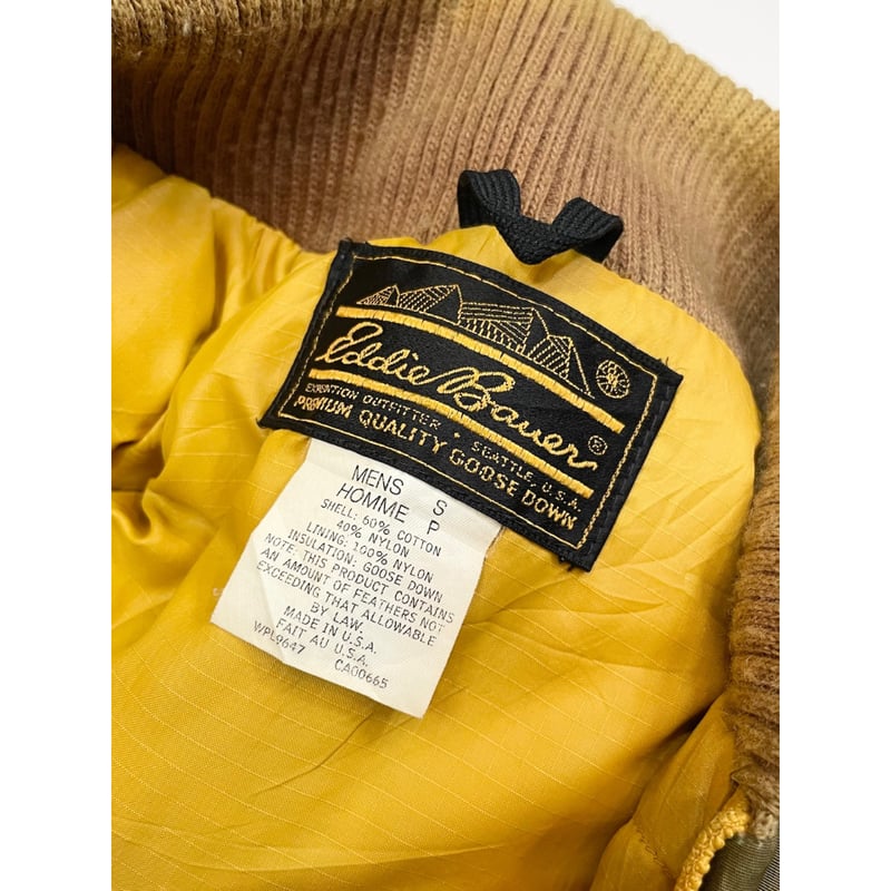 未使用デッドストック EDDIE BAUER ヴィンテージ イタリア製 80s 90s eddiebauer vintage usa製