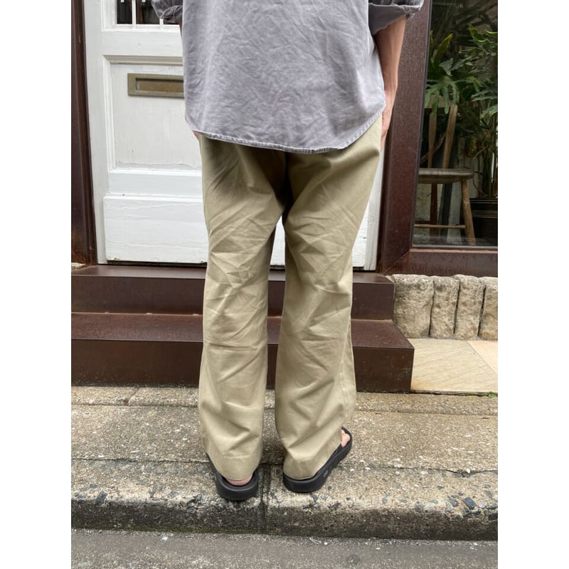 60s US ARMY KHAKI TROUSERS Size W31L29→W30L28 |