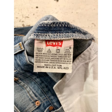 90s Levi’s 501 DENIM PANTS MADE IN USA 🇺🇸 Size W34L36→W32L33