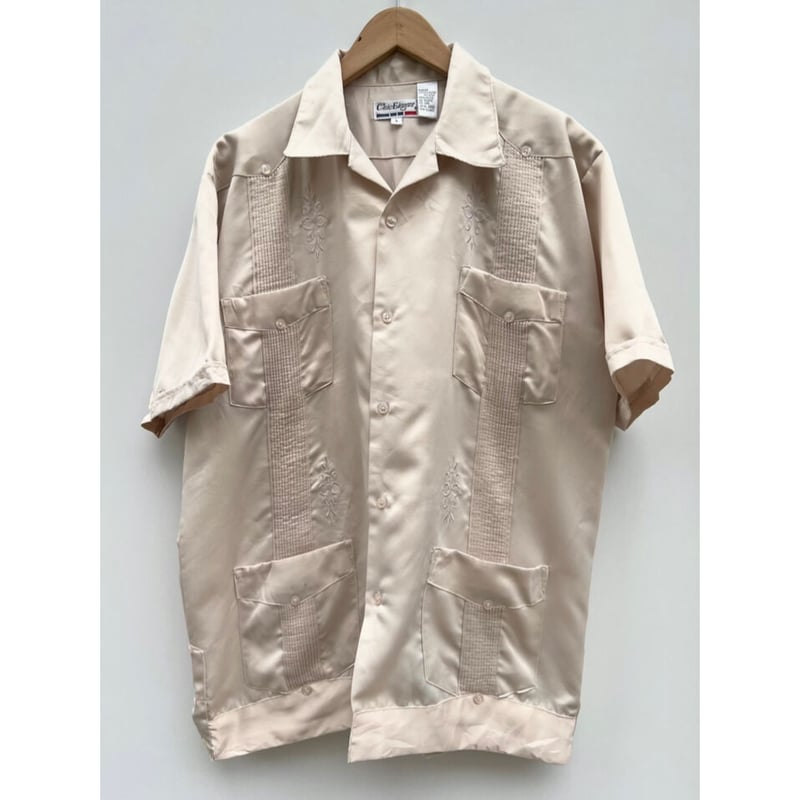 90s USA製 Cappuccino Open collar shirt 開襟 90s USA製 Cappuccino Open collar shirt 開襟 開襟(Open collar
