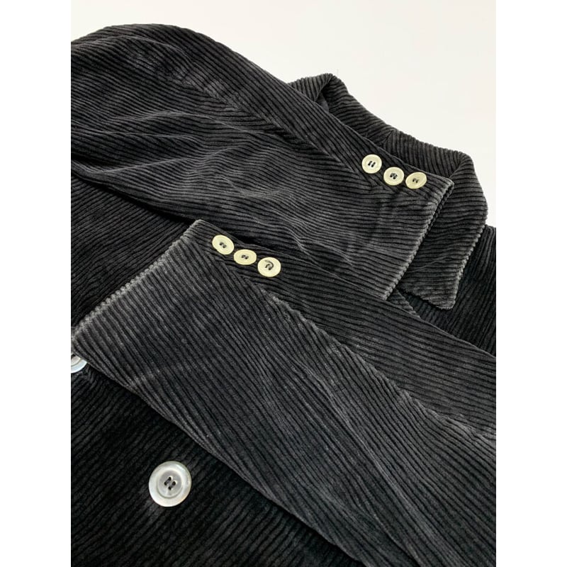 80s GERMANY WORK DOUBLE BREASTED CORDUROY JACKE