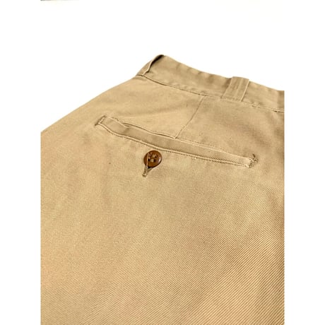 50s US ARMY KHAKI TROUSERS Size W31L29