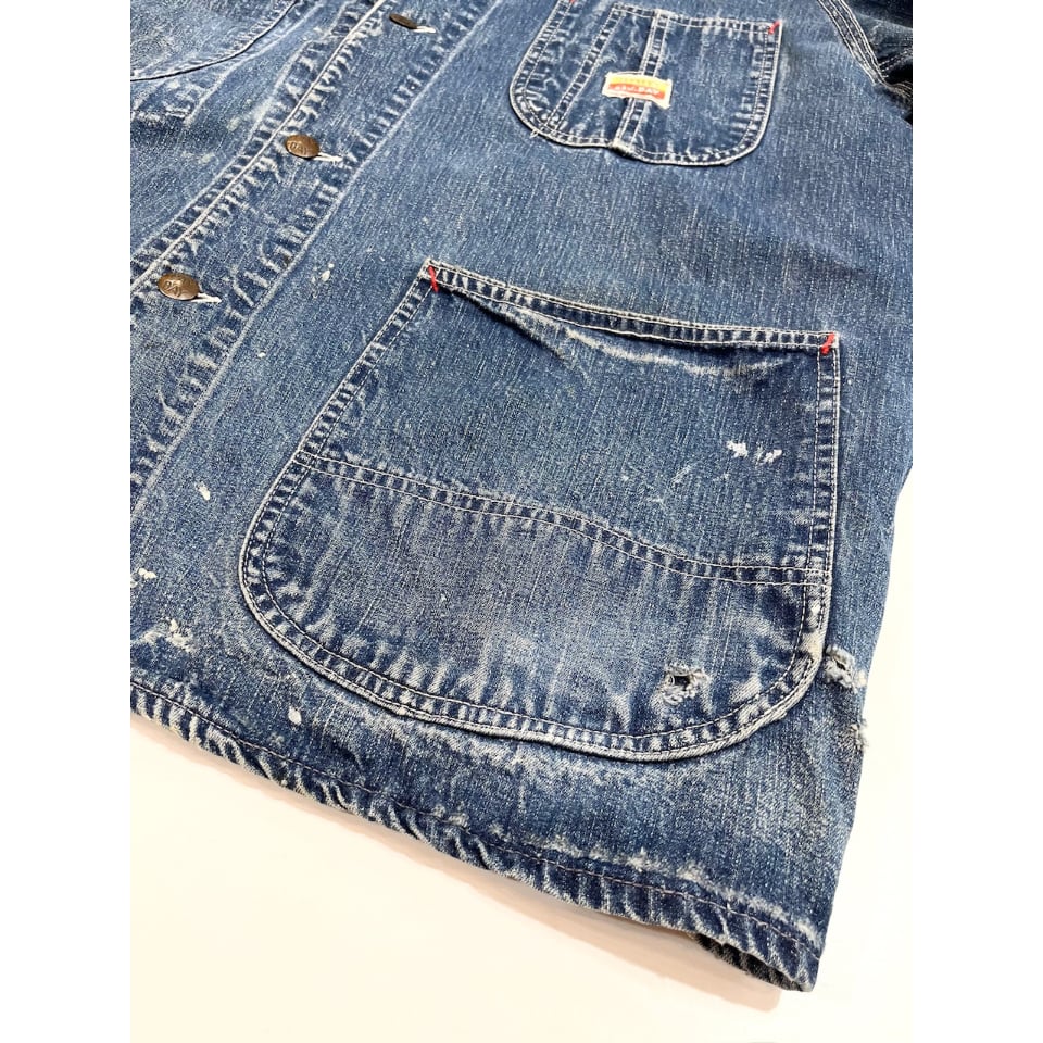50s PAYDAY DENIM COVERALL ペイデイ カバーオール PAYDAY（ペイデイ） 50年代モデル コーデュロイカラー