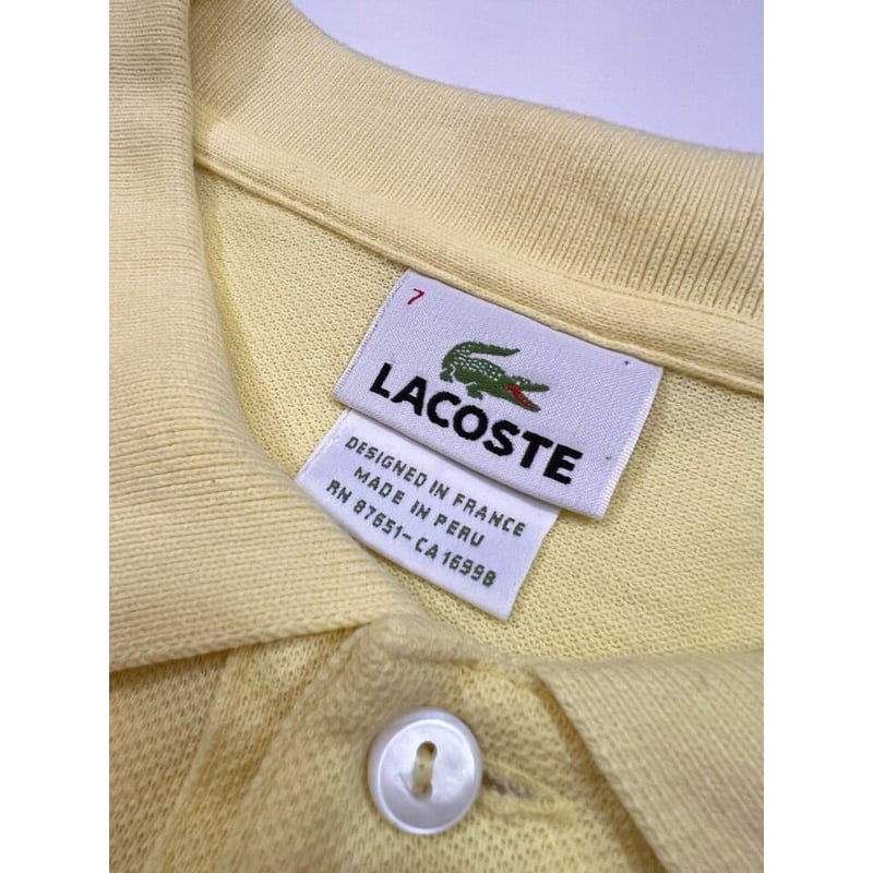 90s LACOSTE POLO SHIRT Size 7(XL程) | KORDS