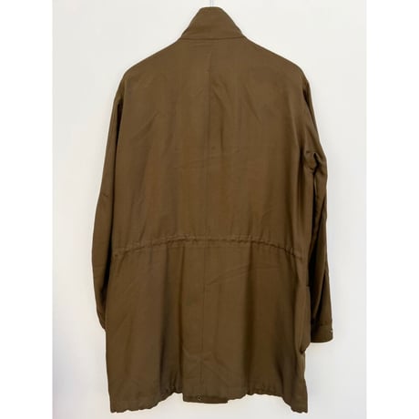 00s LAUREN SILK FIELD JACKET Size L程