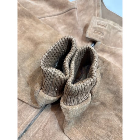 90s Ralph Lauren SUEDE HARRINGTON JACKET Size XL