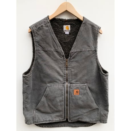 00s carhartt "V NECK" DUCK VEST Size M