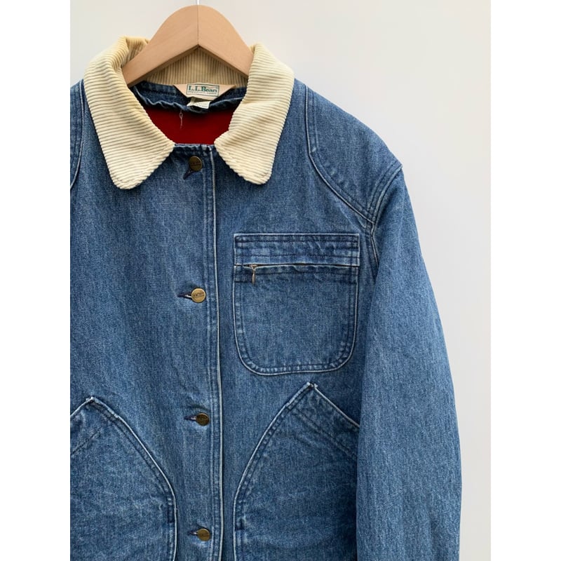 1980年代L L Bean フィールドコート　USA製ビンテージ L.L.Bean - 【L.L.Bean】フィールドコート／USA製Lサイズ／80