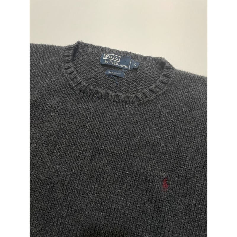 90s Ralph Lauren COTTON KNIT Size L | KORDS