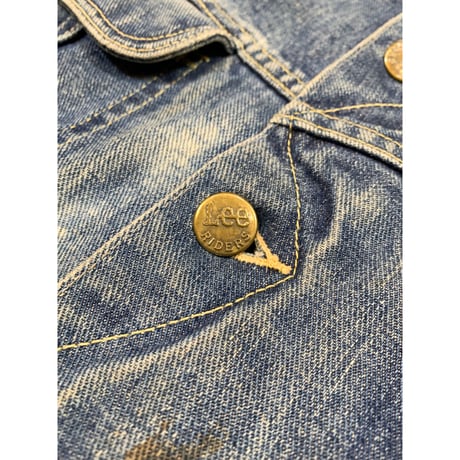 60〜70s Lee "STORM RIDER" DENIM JACKET MADE IN USA 🇺🇸  Size 40