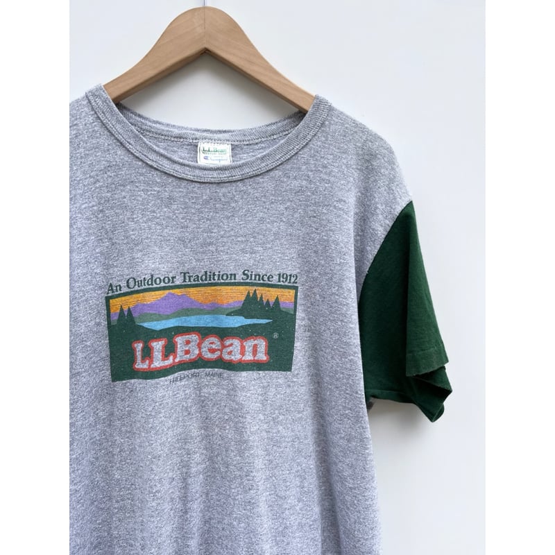 山本 エルヴィンおまとめ 80s L.L.Bean×Champion W-NAME Tee MADE IN USA🇺🇸