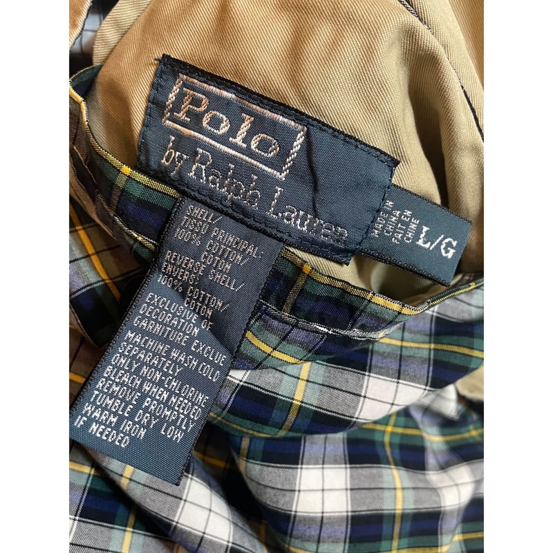 売約済 専用 90s ralph lauren リバーシブルジャケット Ｌ POLO RALPH LAUREN - 90S ポロラルフローレン USA製 ツイード