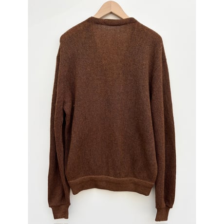 60s〜 Unknown ALPACA CARDIGAN Size L程