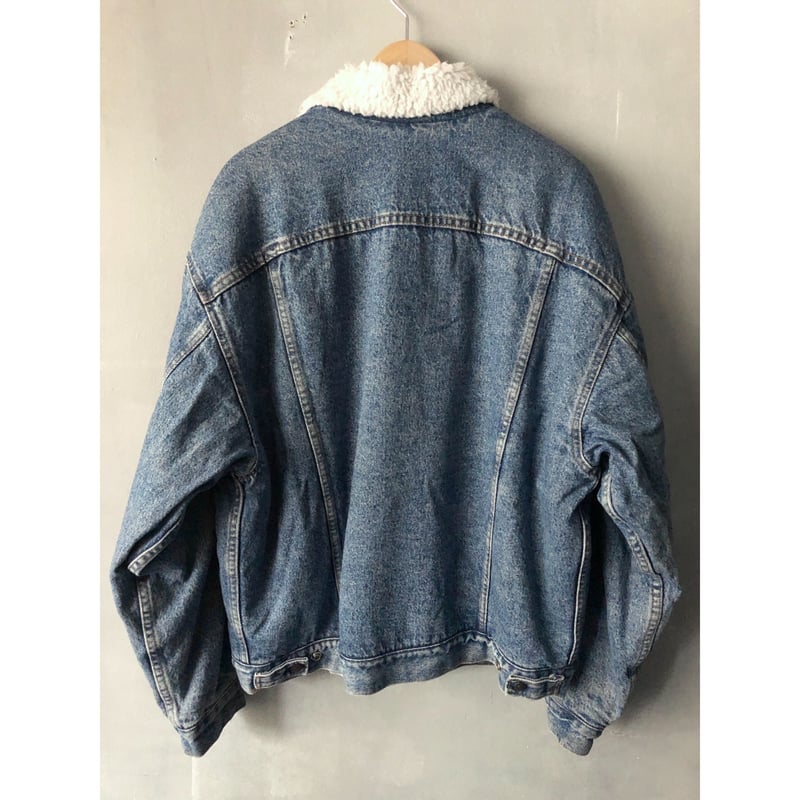 90s Levi's 70609 DENIM BOA JACKET MADE IN USA