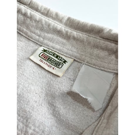 90s FIVE BROTHER CHAMOIS CLOTH SHIRT Size L-TALL