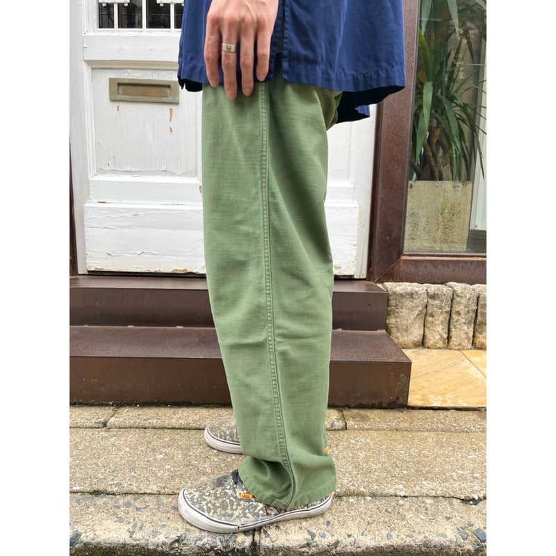 最終値下げ！ベイカーパンツ 60's OG-107 TYPE1 オリーブ 最終値下げ！ベイカーパンツ 60's OG-107 TYPE1 オリーブ - メルカリ