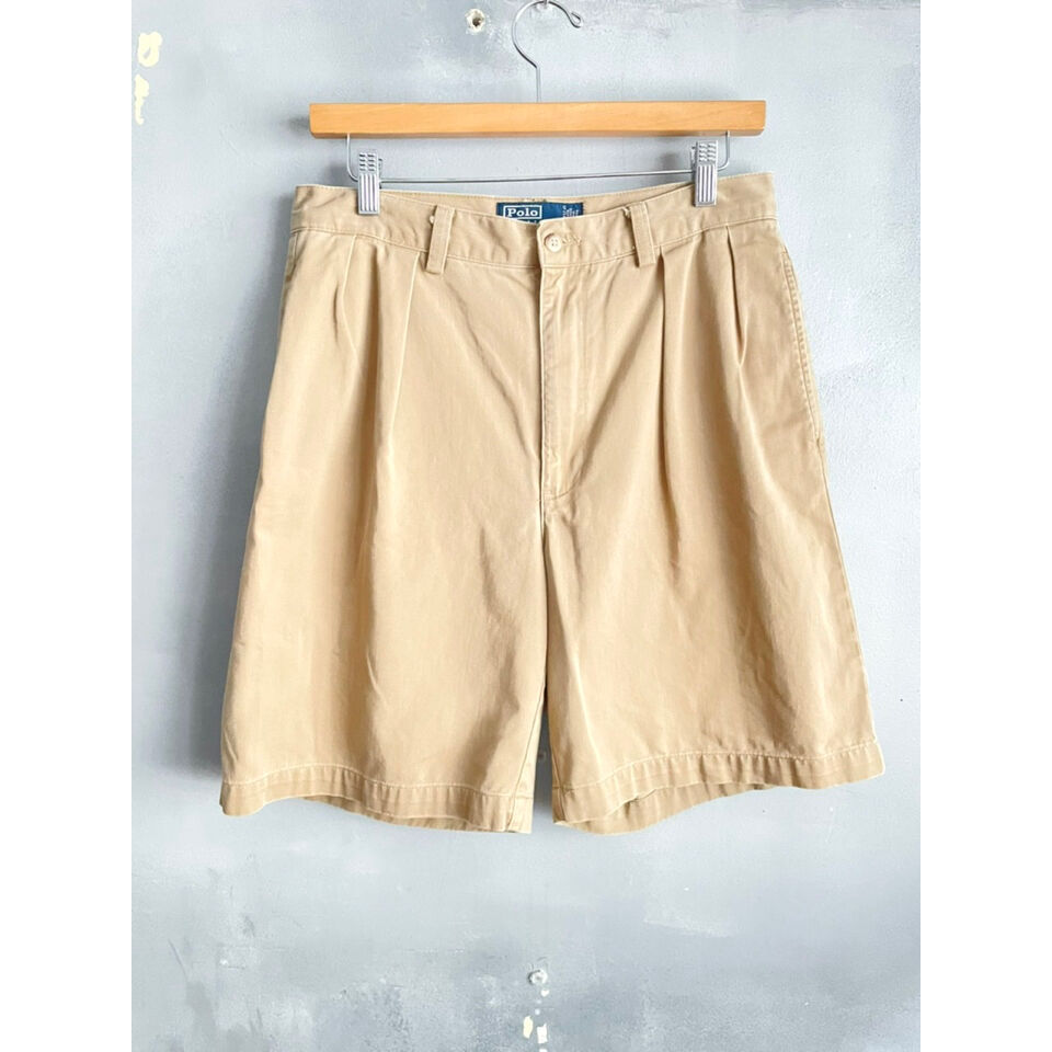 90s POLO RALPH LAUREN TYLER SHORTS Size W32 | K
