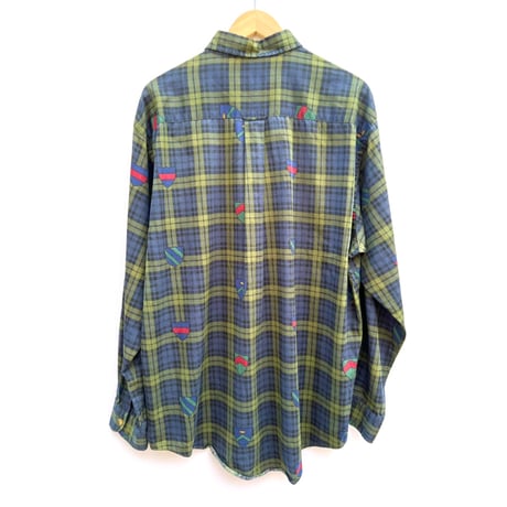 90s NAUTICA B/D CHECK SHIRT Size L
