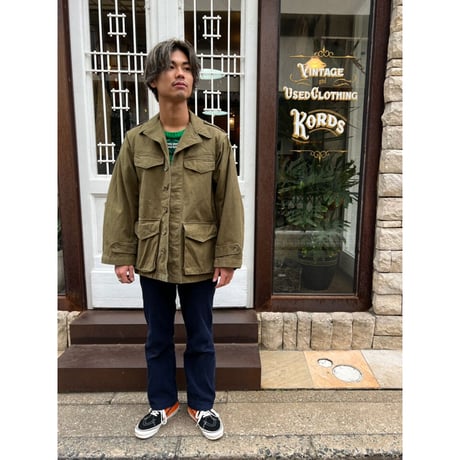 50s FRENCH ARMY M-47 FIELD JACKET "EARLY MODEL" Size 22(L程)