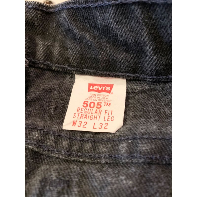 90s Levi's 505-4159 BLACK DENIM PANTS MADE IN U 90s Levi's 505-4159 BLACK DENIM PANTS MADE IN U