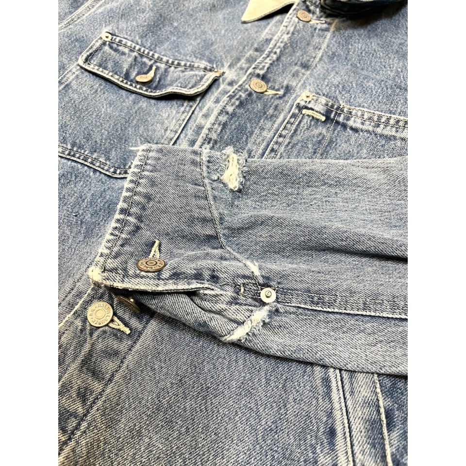 90s RRL DENIM WORK JACKET MADE IN USA🇺🇸 Size S 90s RRL DENIM WORK JACKET MADE IN USA🇺🇸 Size S