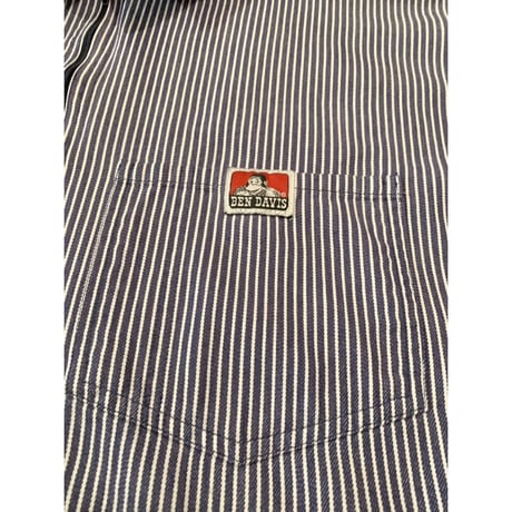 90s BEN DAVIS PULLOVER S/S WORK SHIRT Size XL