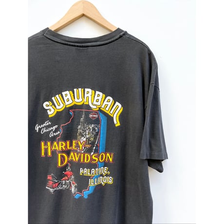 古着 ハーレーダビッドソン Tシャツ ビンテージ Lサイズ 1992 たち
