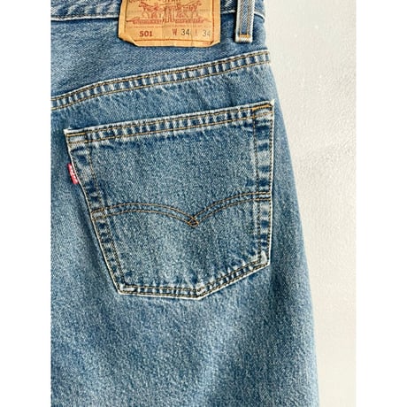 90s Levi’s 501 DENIM PANTS MADE IN USA 🇺🇸 Size W34L34 →W32L33