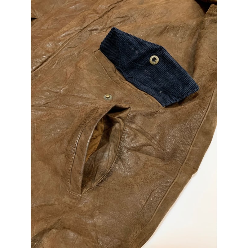 90s Columbia LEATHER JACKET Size XL | KORDS
