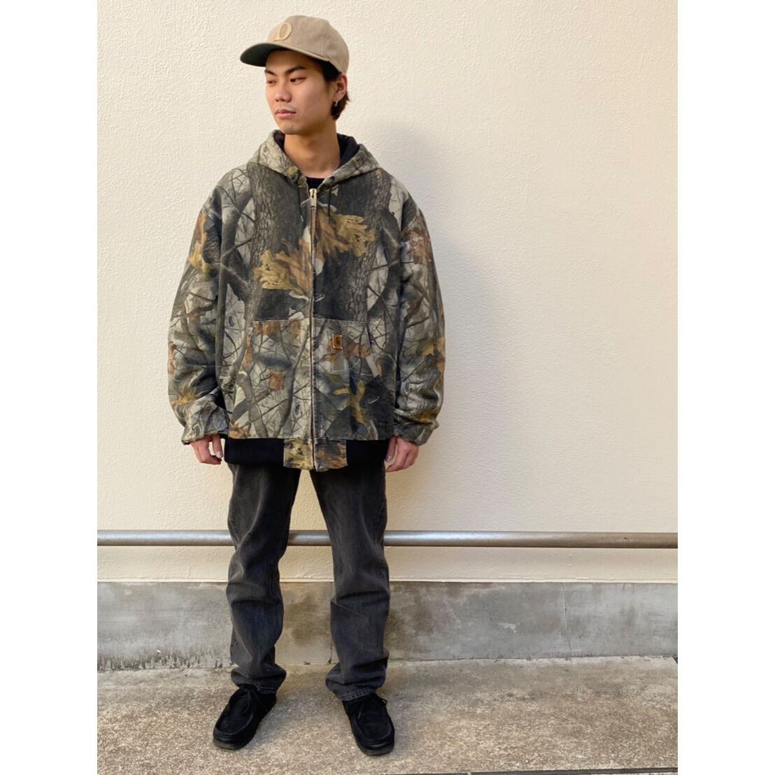 90s carhartt REAL TREE CAMO DUCK ACTIVB PARKA S 90s carhartt REAL TREE CAMO DUCK ACTIVB PARKA S