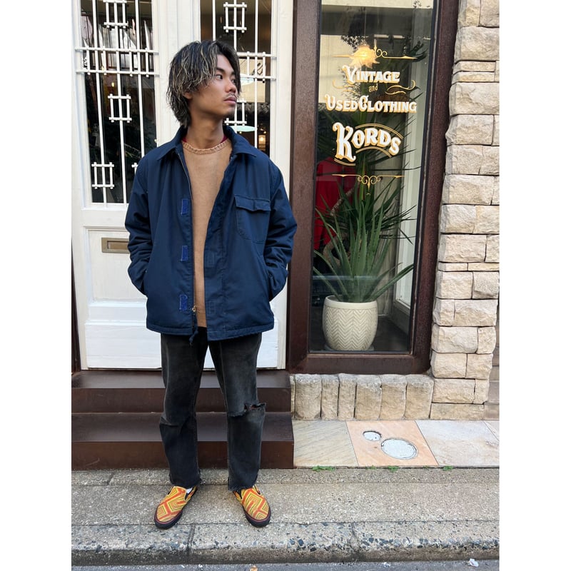 田*中様 90sビンテージ \"U.S NAVY A-2型 アラミドジャケット L ビンテージ 