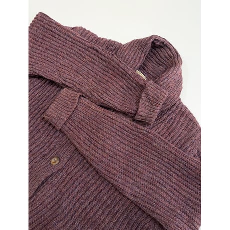 80s L.L.Bean SHAWL COLLAR CARDIGAN MADE IN ENGLAND 🏴󠁧󠁢󠁥󠁮󠁧󠁿 Size M程