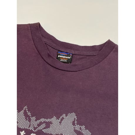 90s Patagonia "DOT LOGO" Tee MADE IN USA 🇺🇸 Size M