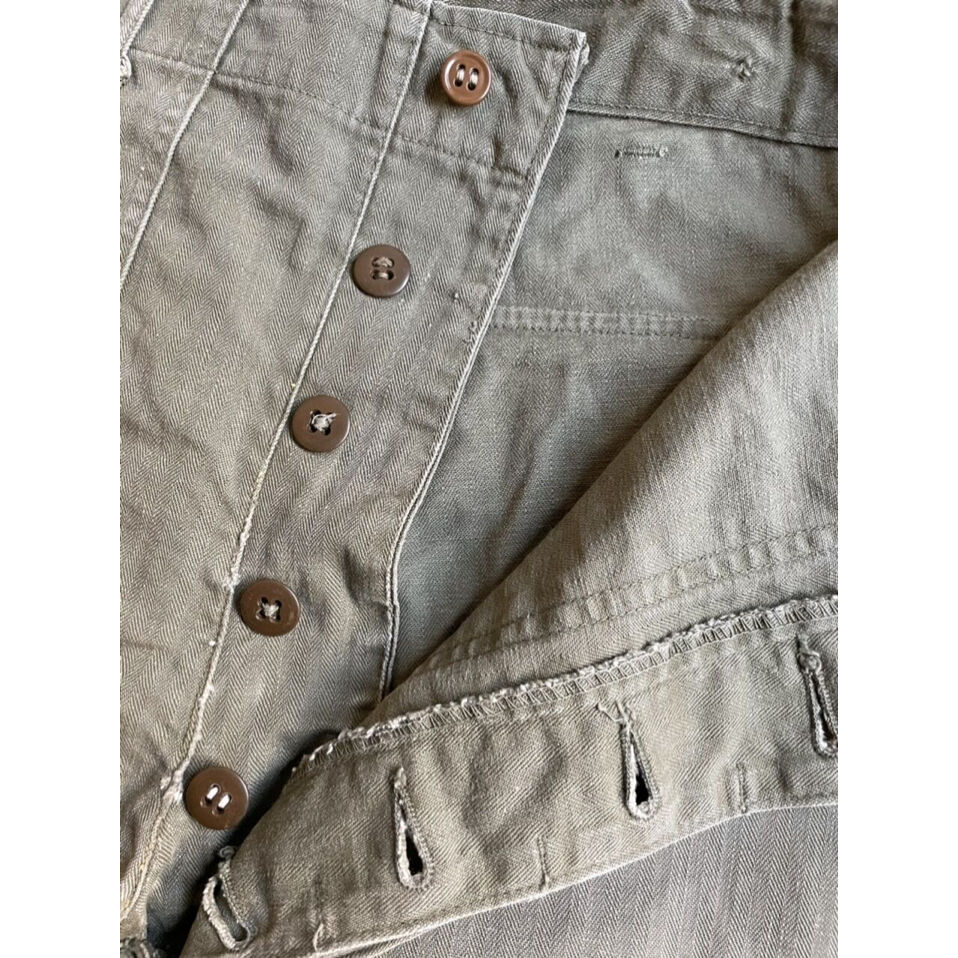 50s US ARMY M-47 HBT BAKER PANTS Size W30L31 |