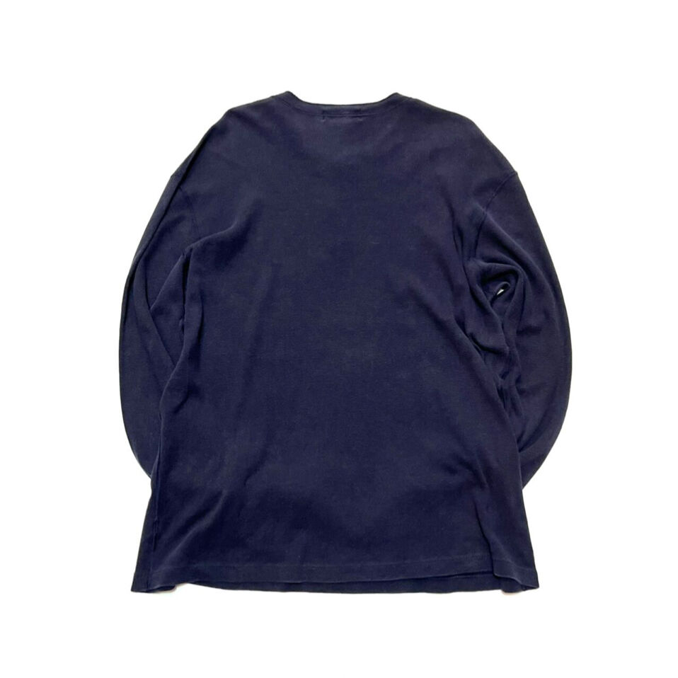 90s POLO Ralph Lauren HENRY NECK L/S Tee Size X