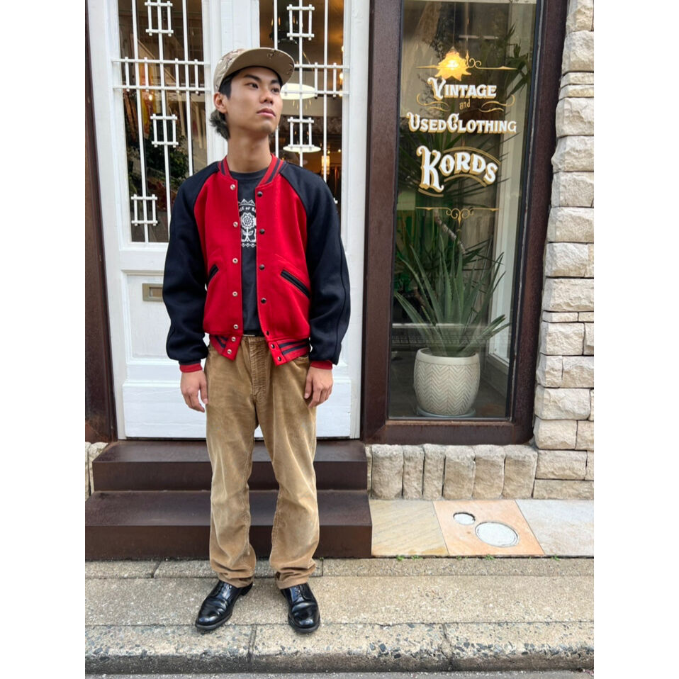 激レア 80s USA製 felco Dodgersドジャース スタジャン ドジャース