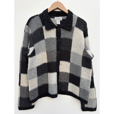 90s L.L.Bean WOOL CARDIGAN Size M (Women's)
